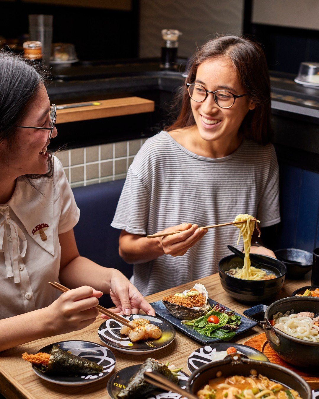 Got that hangry feeling? Don't worry, we've got the perfect fix for you! 

Swing by for some mouth-watering sushi and let's turn those frowns upside down with smiles all around. Because sushi + good vibes = instant mood boost 😊🍣 Try it for yourself