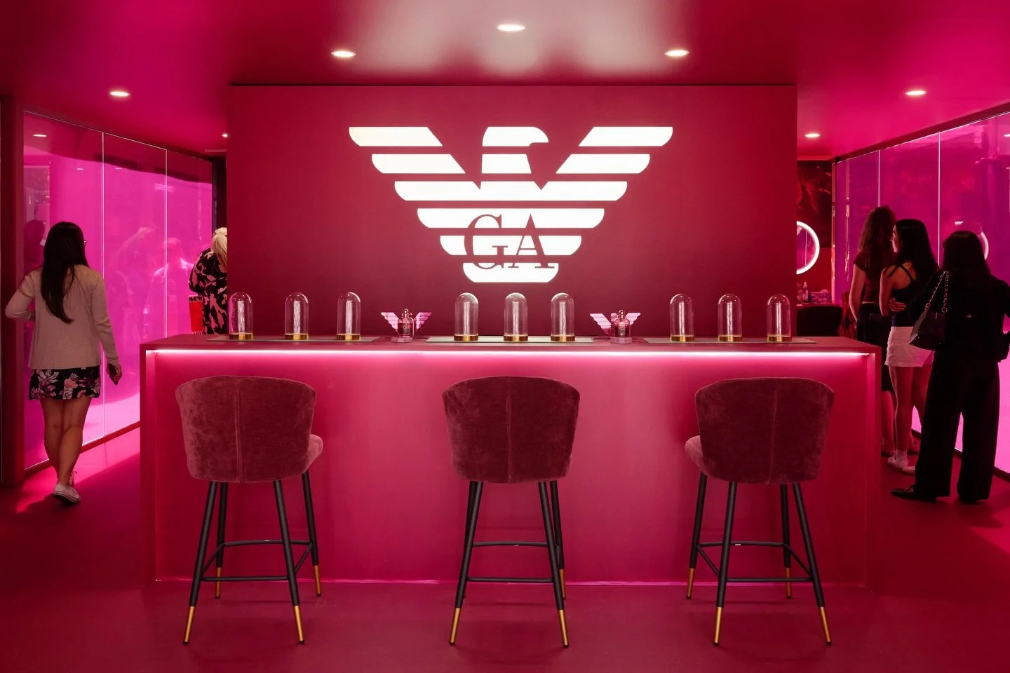 Giorgio Armani &lsquo;The Power of You&rsquo; Pop Up | Pitt St Mall ✨

Creative Production by @popology_agency 
Build &amp; Execution by Chopt Studio