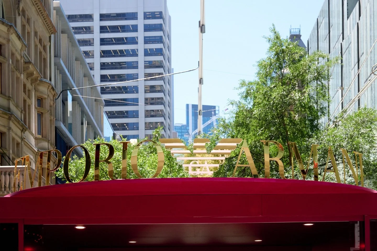 Giorgio Armani &lsquo;The Power of You&rsquo; Pop Up | Pitt St Mall ✨

Creative Production by @popology_agency 
Build &amp; Execution by Chopt Studio