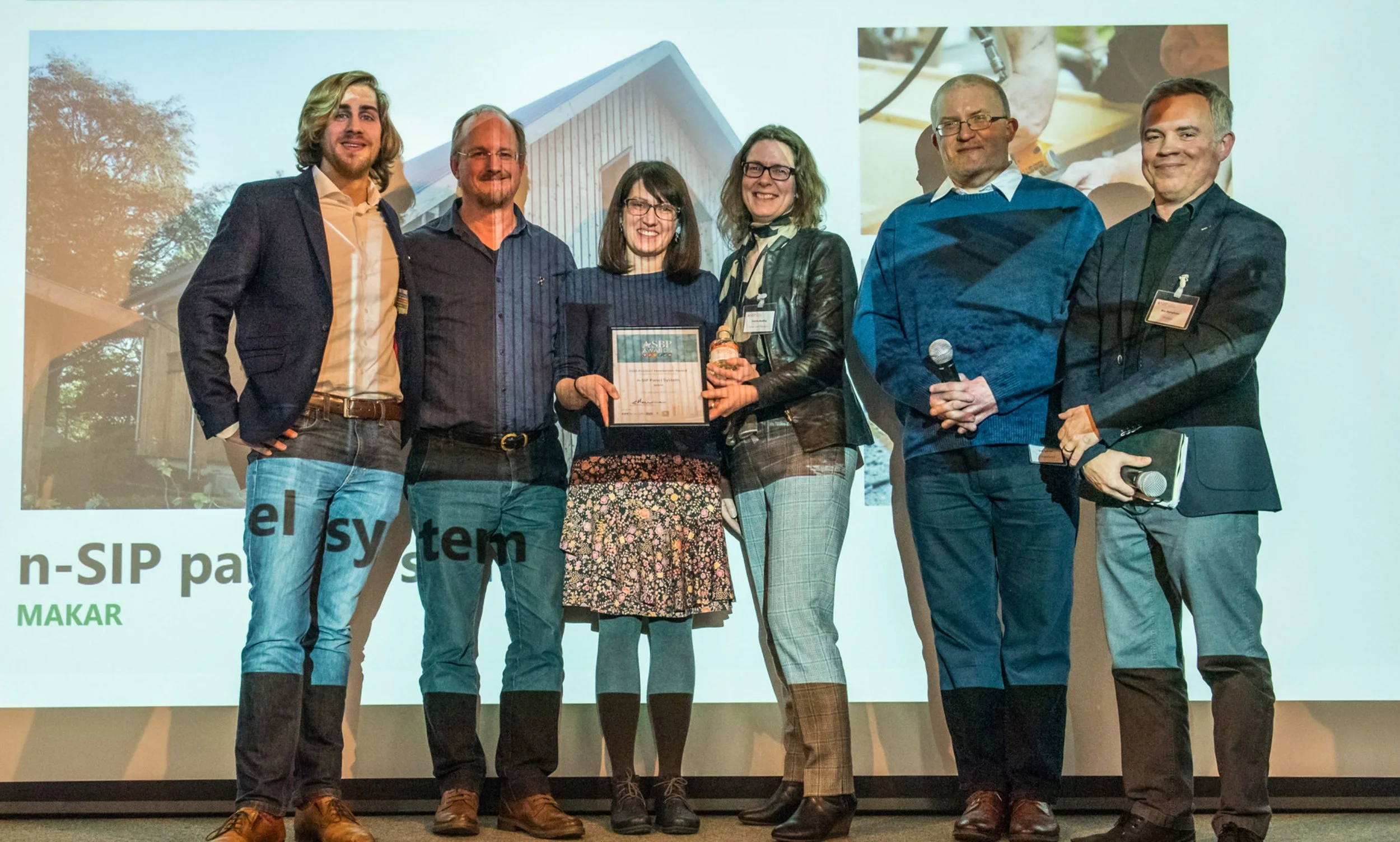 Double Award For Makar Passive House