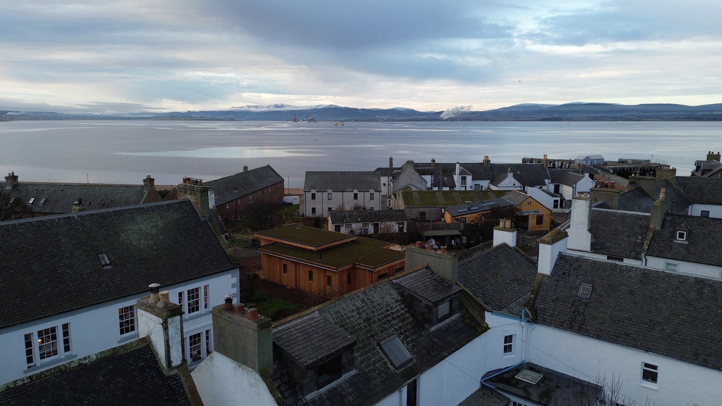 Cromarty home in among other houses.JPG