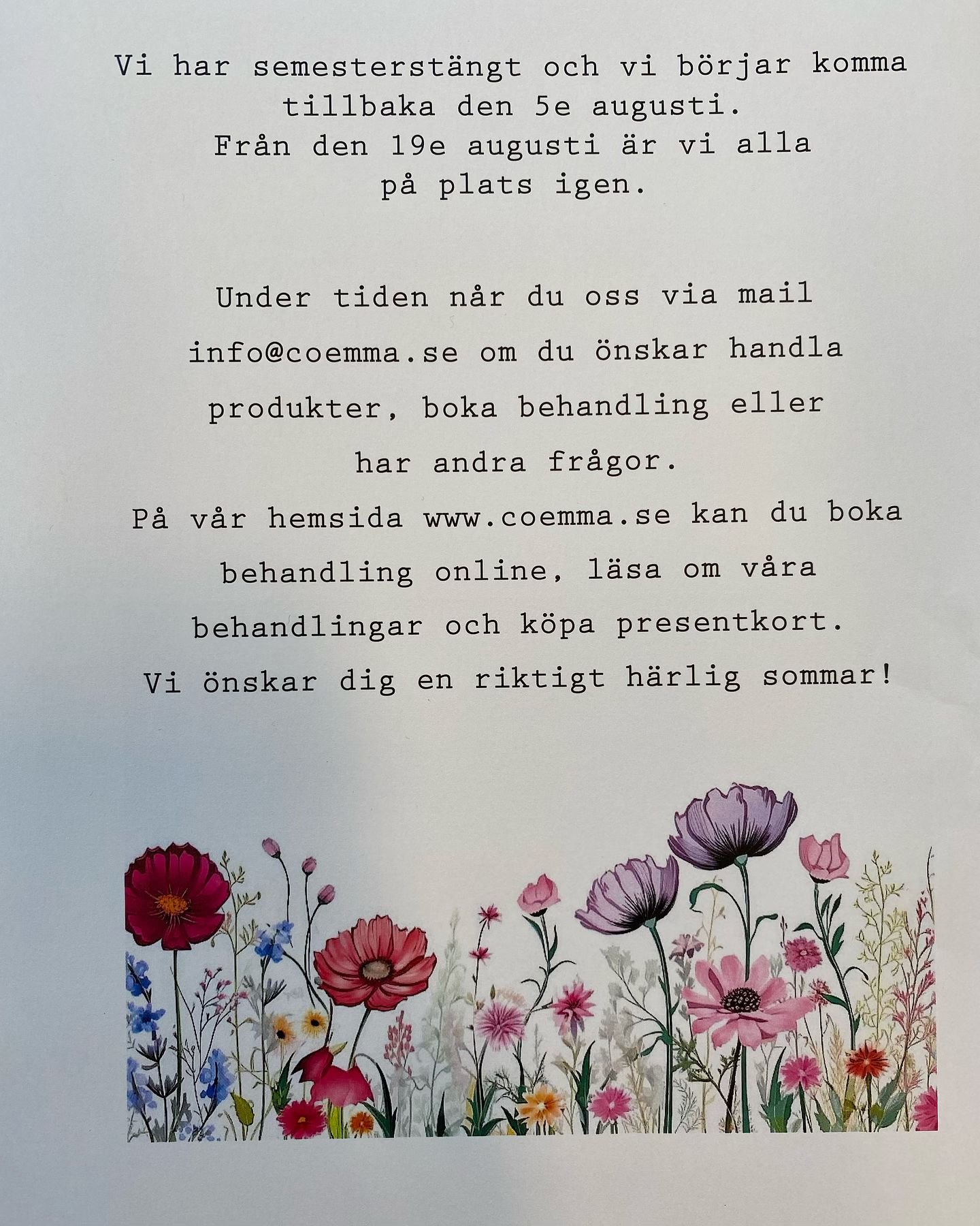 Hoppas ni alla har en bra sommar ☀️💦 
.
.
.
#fotv&aring;rd #medicinskfotv&aring;rd #fotv&aring;rdsterapeut #fotterapeut #fotv&aring;rd&ouml;rebro #massage #spa #hudv&aring;rd #&ouml;rebro #coemma #maria&aring;kerberg #ekologiskhudv&aring;rd #madeins