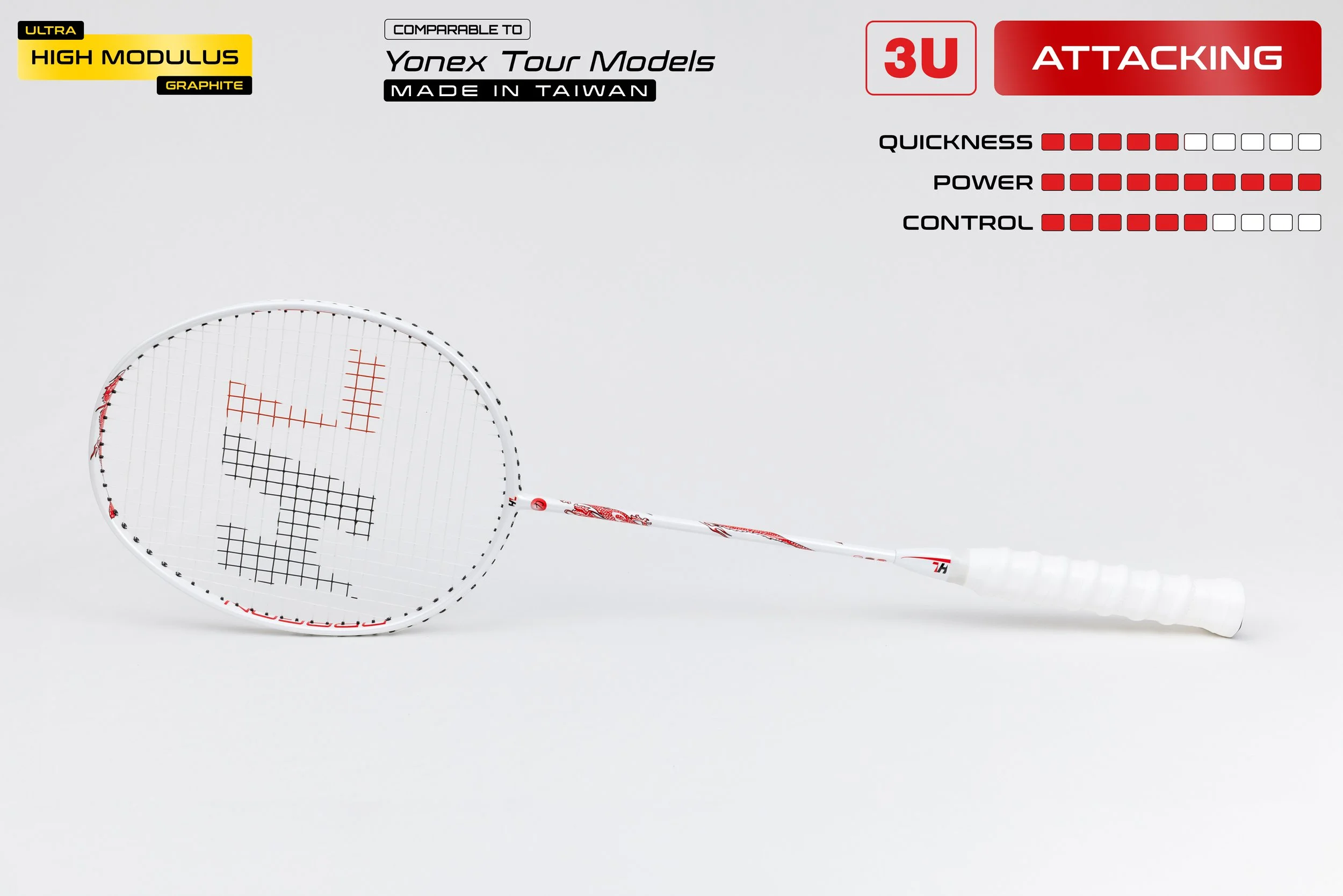 Snow Dragon Badminton Racket — HL Badminton