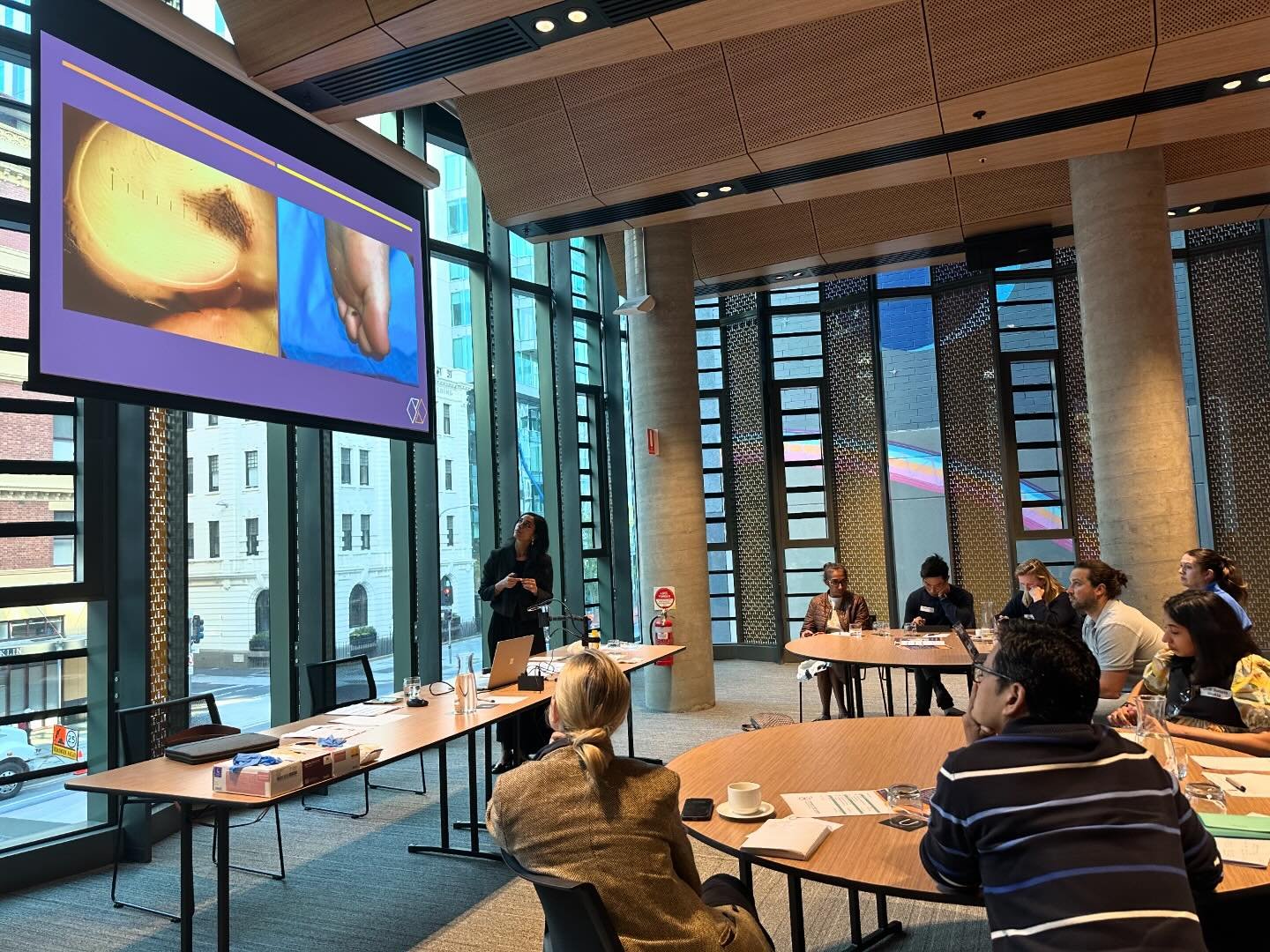 I had the pleasure of teaching a group of very engaged GPs about improving the accuracy of skin cancer diagnosis through dermoscopy as well as a practical workshop on skin surgical skills. 👩&zwj;⚕️👨&zwj;⚕️

The full day workshop was organised by @d