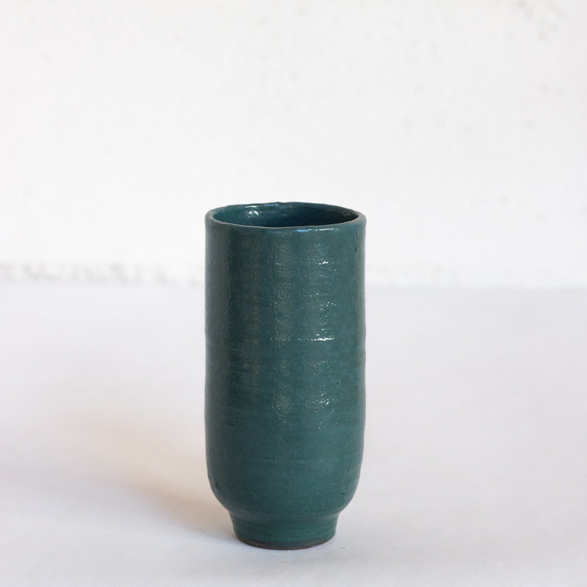 VASE DROIT | Vert paon