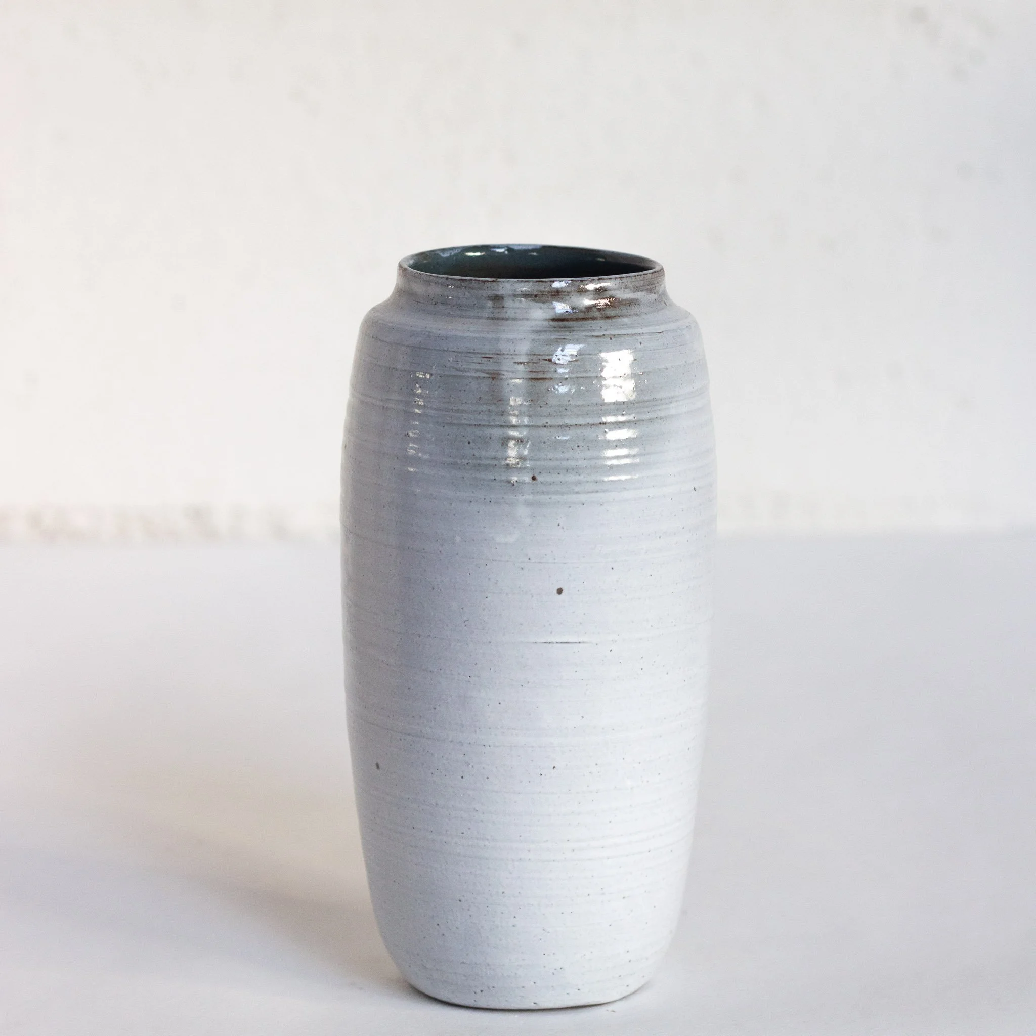 VASE | Blanc Moucheté | H17,5cm