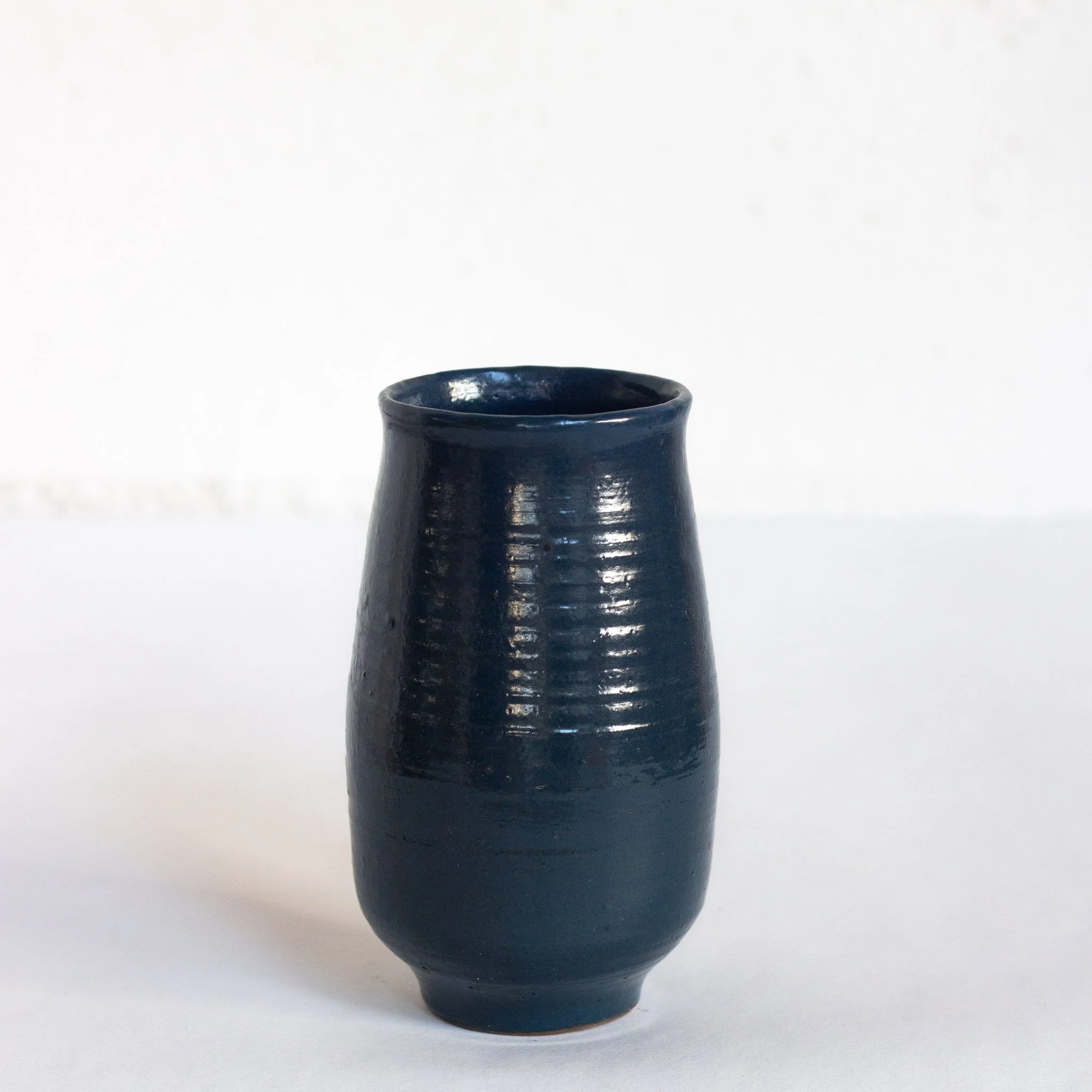 VASE TULIPE | Bleu nuit