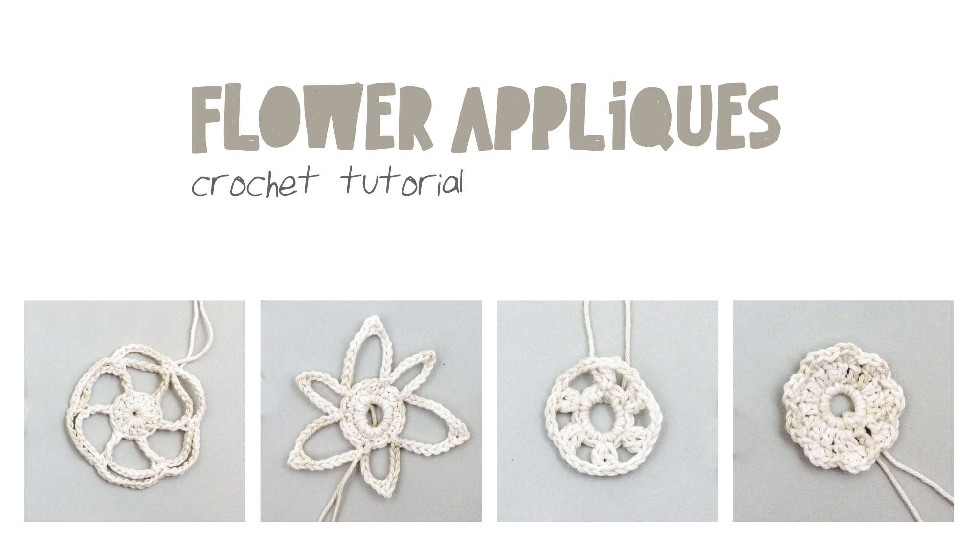 Flower Appliques