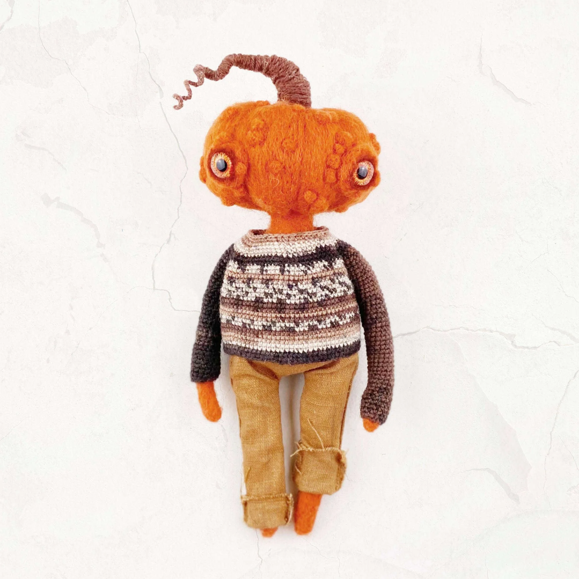 PUMPKIN | Crochet & Mixed Media PDF Tutorial