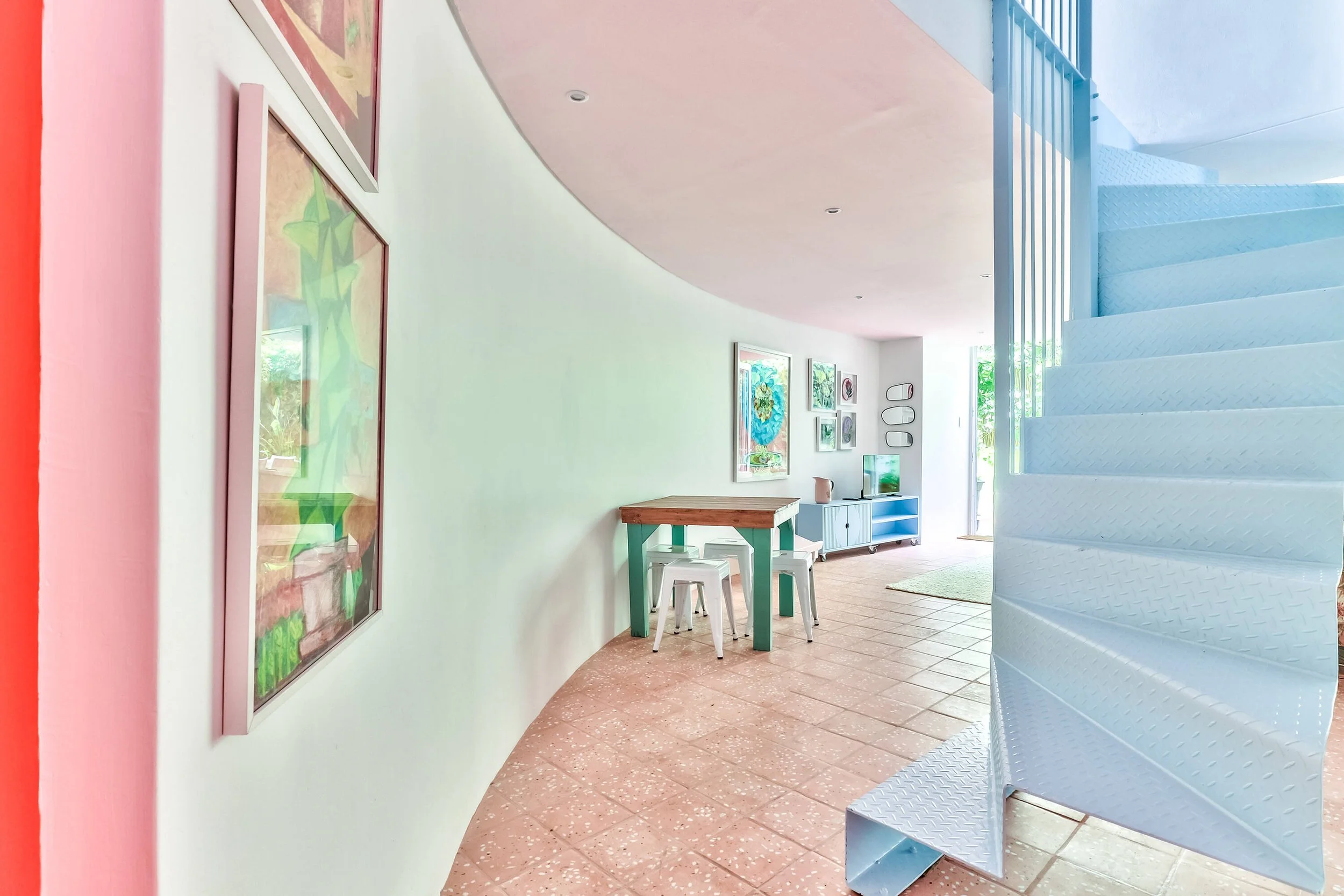 cape-town-wes-anderson-pink-kitsch-photo-studio-location-hire-blue-stairs.jpg