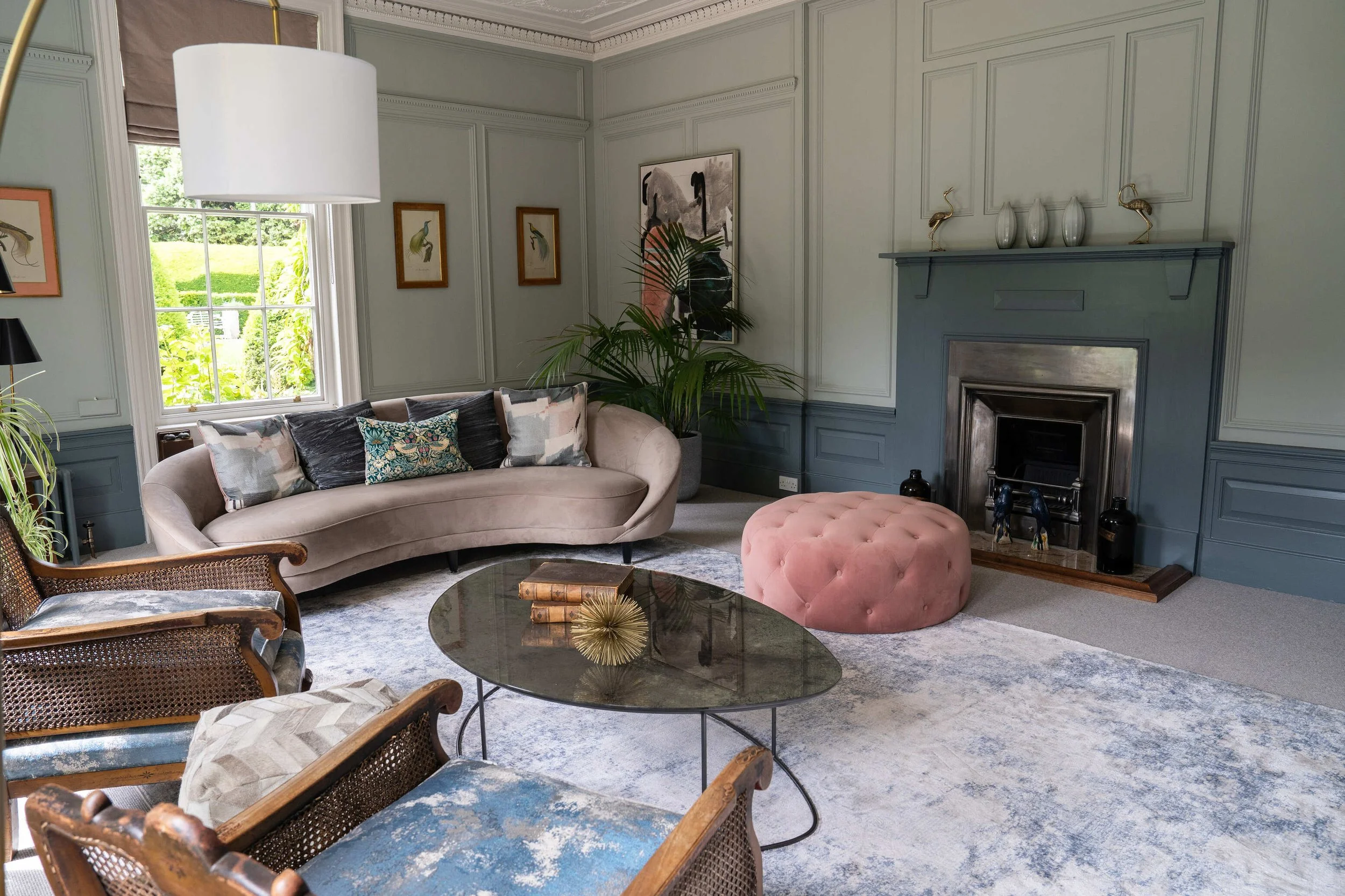 cambridgeshire-period-manor-house-film-photo-shoot-event-location-unique-venue-hire-pink-pouffe.jpg