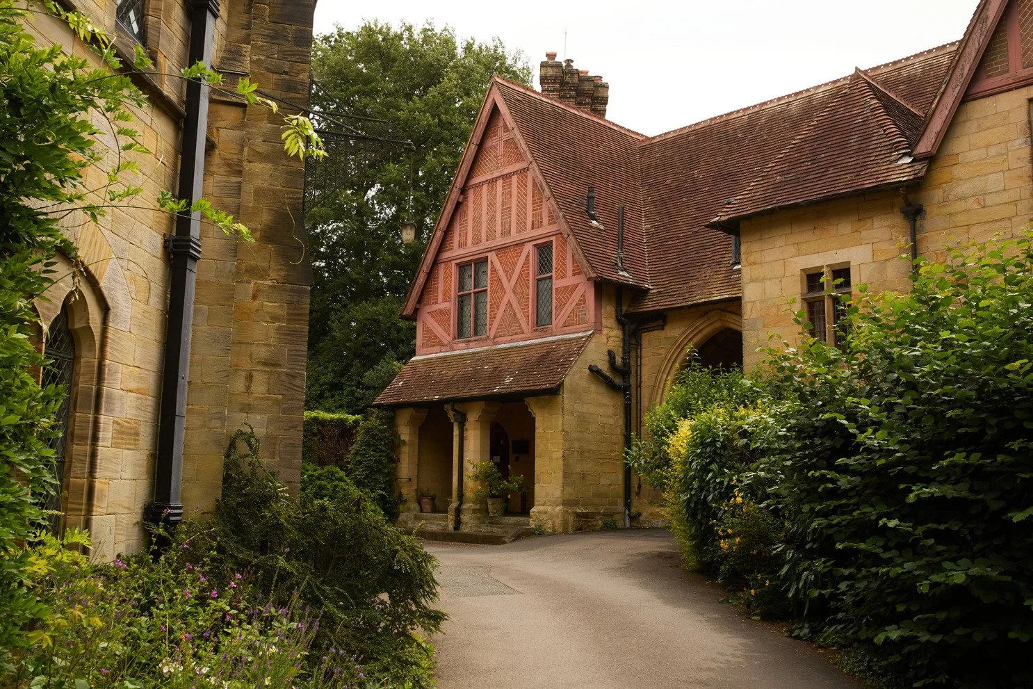 west-sussex-period-convent-film-photo-shoot-location-unique-venue-hire-pink-frontage.jpg