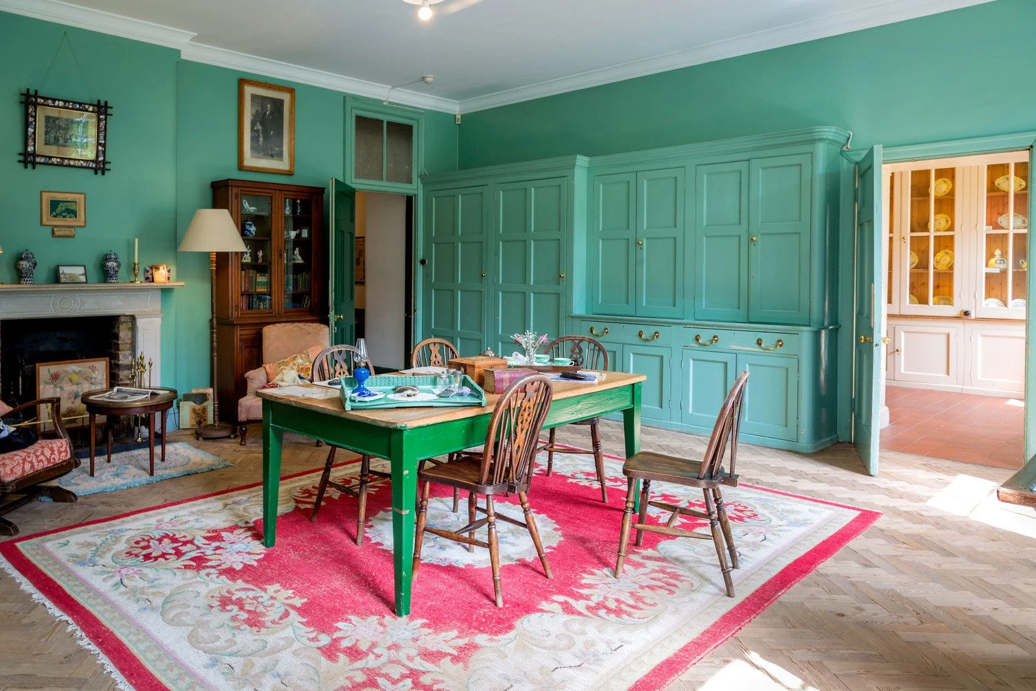 hampshire-edwardian-country-mansion-period-film-photo-shoot-event-venue-hire-housekeepers-preparation-table.jpg