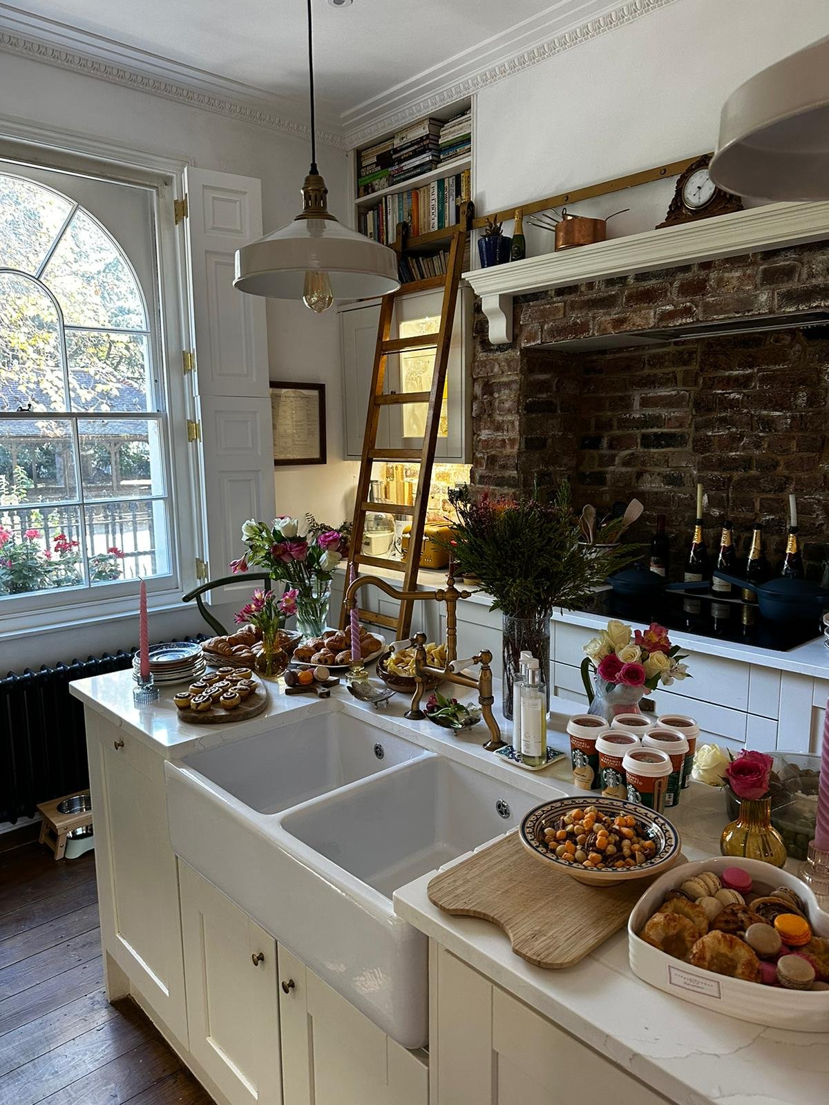 london-historic-georgian-townhouse-estate-film-photo-shoot-location-hire-kitchen-ladder.JPG