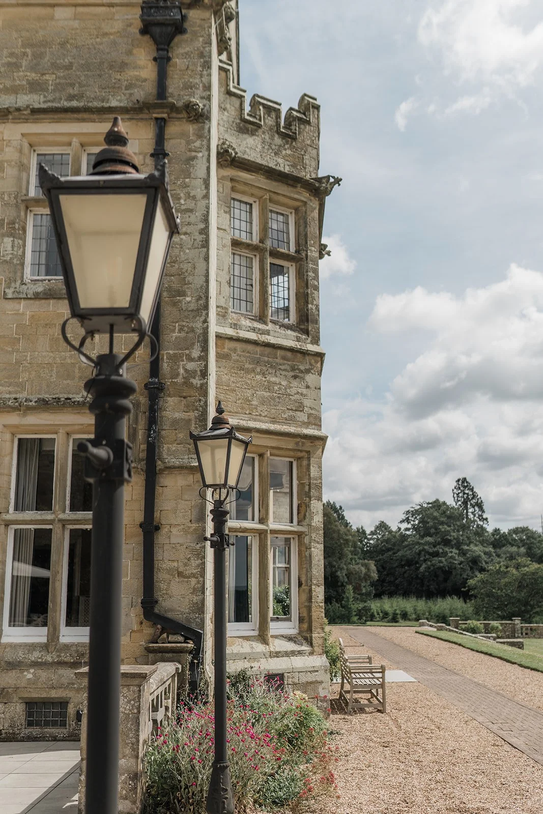 west-sussex-historic-tudor-revival-victorian-country-house-residence-events-film-photo-shoot-location-hire-external-lamp-post.jpg