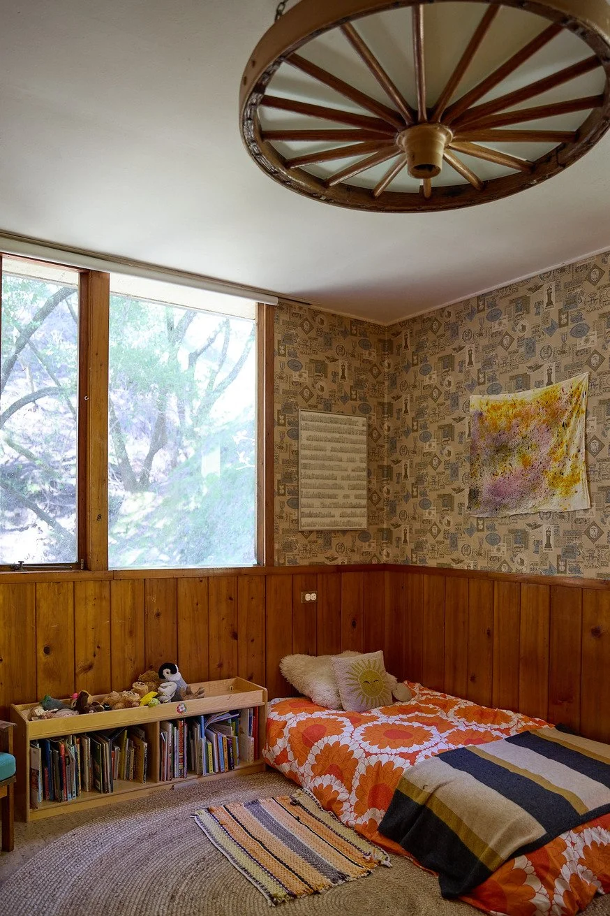california-mid-century-modern-canyon-house-film-photo-shoot-location-hire-ceiling-wagon-wheel.jpg