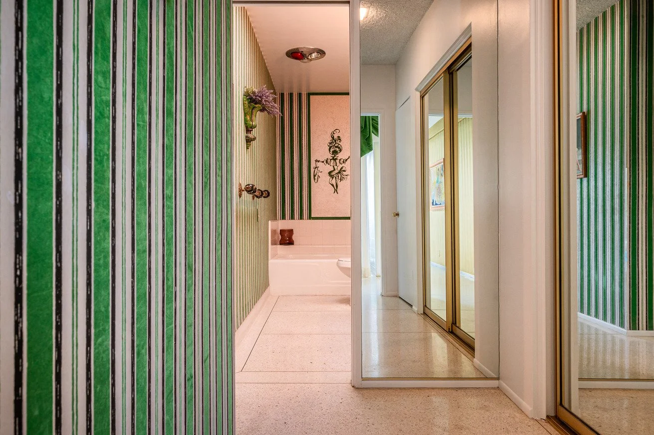 california-mid-century-modern-time-capsule-film-photo-shoot-location-hire-green-striped-walls.jpg