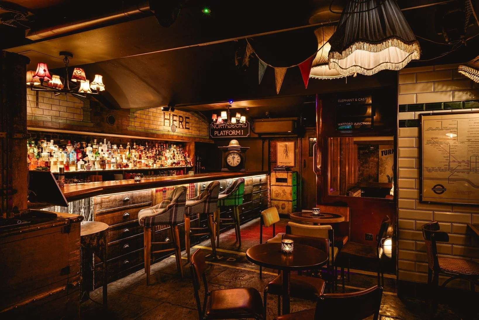 london-1940s-underground-station-immersive-events-film-photo-shoot-location-hire-bar-stools.jpg