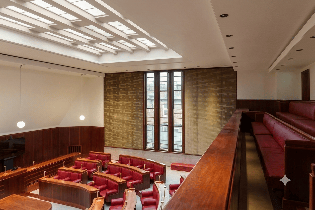 hire-london-art-deco-town-hall-film-shoot-event-locatio-council-chamber-chairs-table-rooflight.png