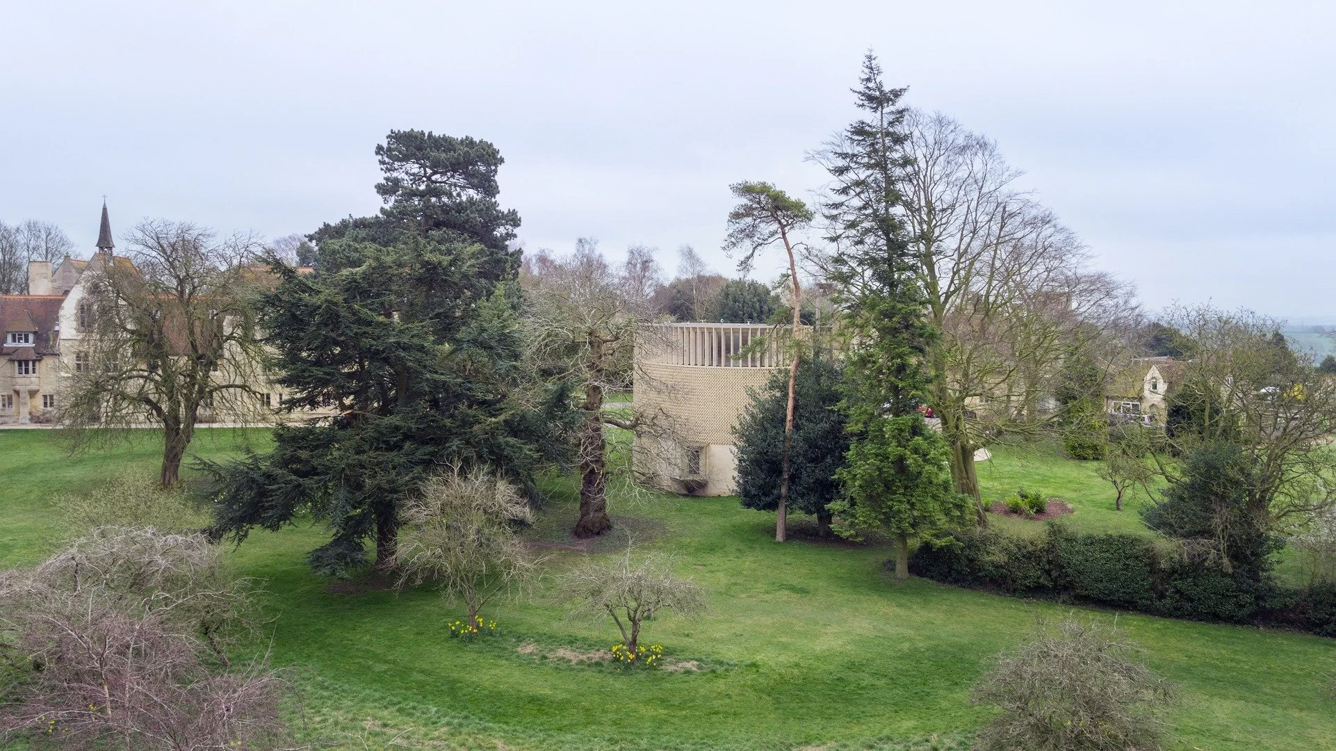 oxford-contemporary-pale-limestone-chapel-filming-photography-events-aerial-view.jpg