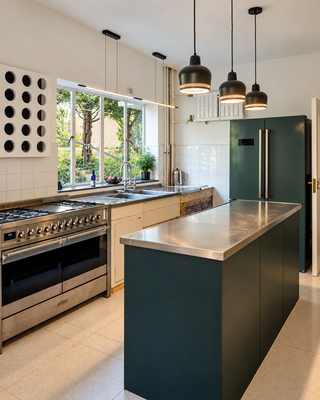 north-london-1930s-grade-ii-listed-modernist-house-filming-photoshoots-stainless-steel-kitchen-work-surfaces.jpg