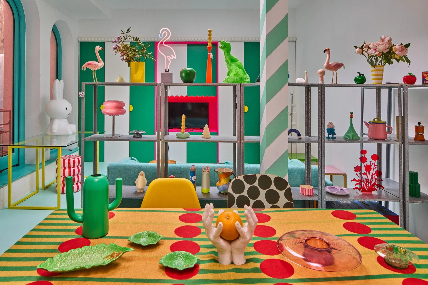 london-pink-wes-anderson-style-colourful-house-roof-terrace-filming-photoshoots-dining-table.jpg
