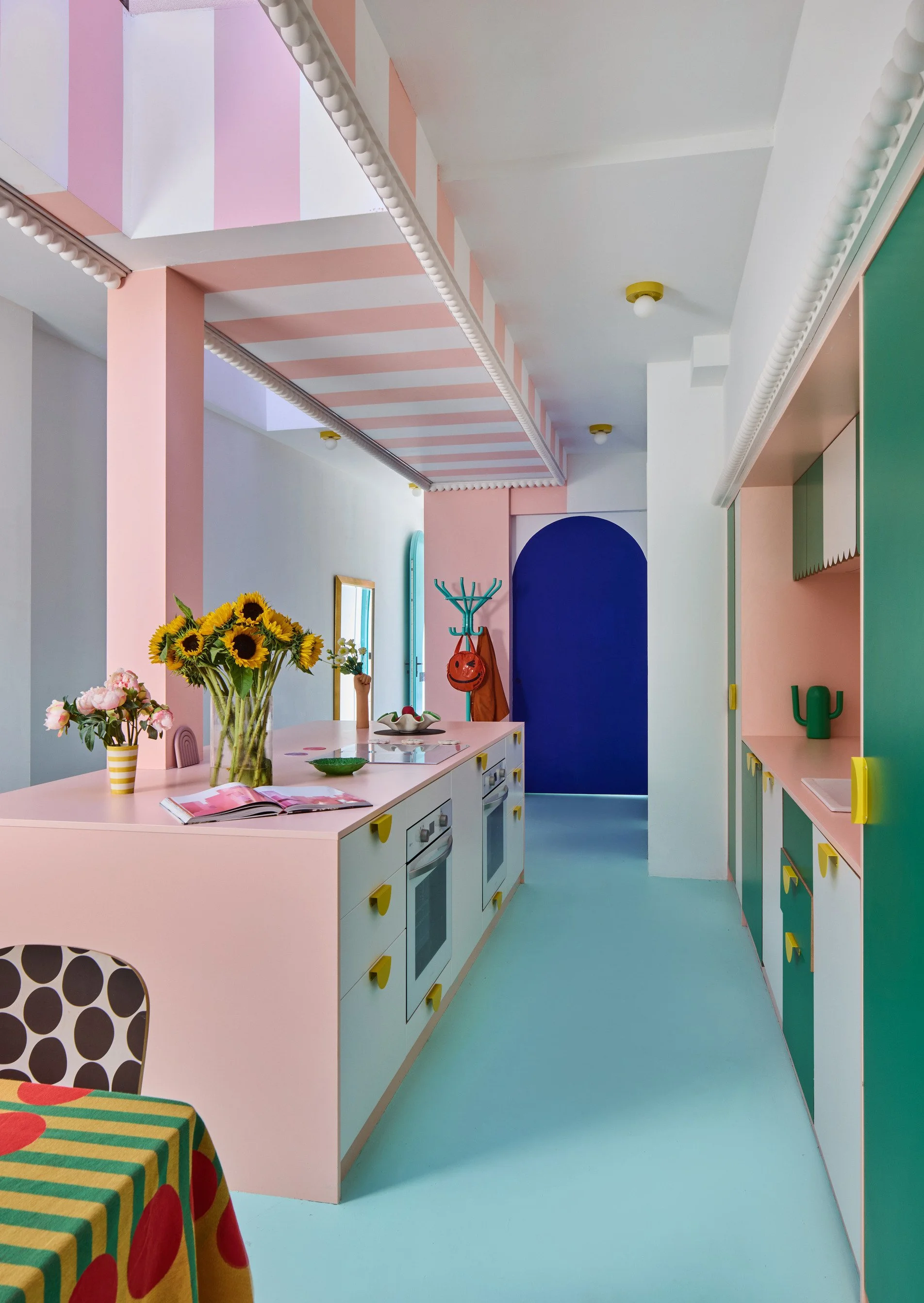 london-pink-wes-anderson-style-colourful-house-roof-terrace-filming-photoshoots-pink-breakfast-bar.jpg