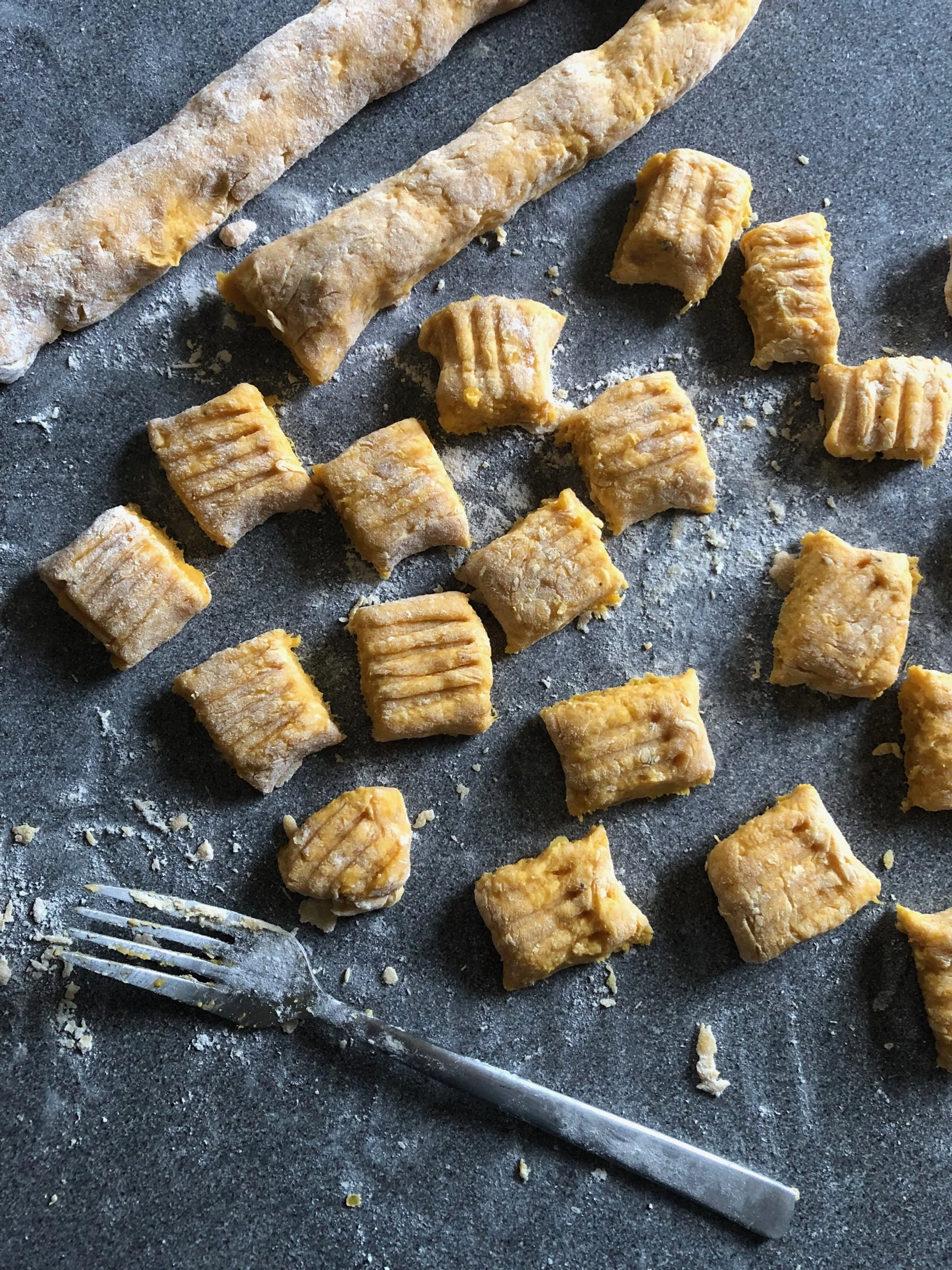 Squash Gnocchi with Chorizo