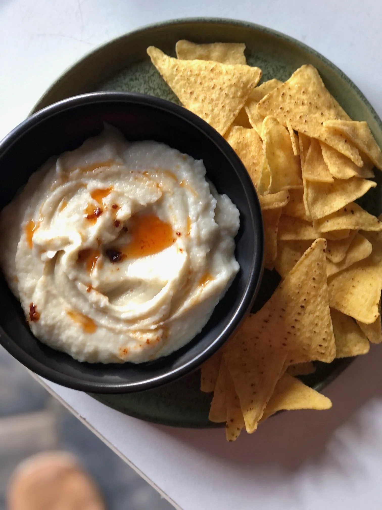 Jerusalem Artichoke Hummus