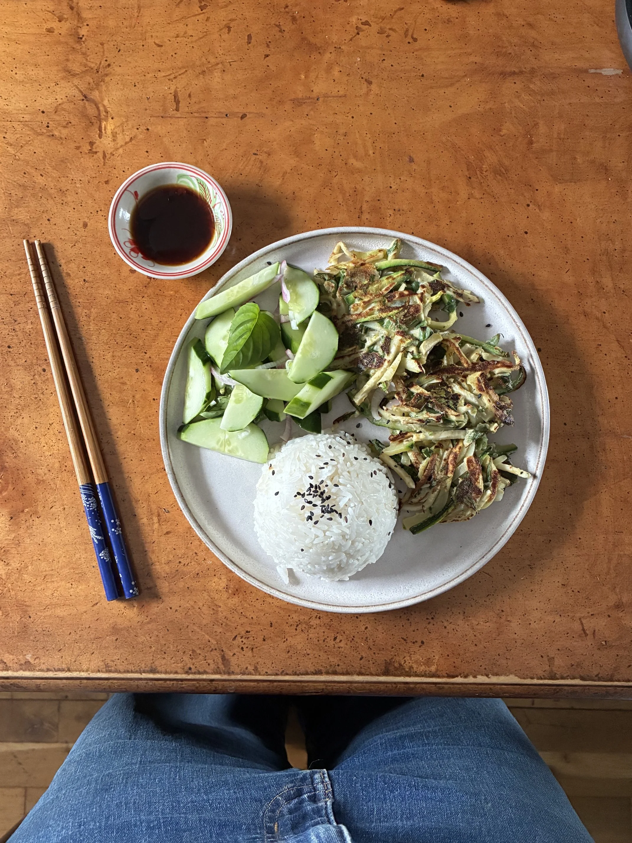 Courgette Thai-Style Fritters