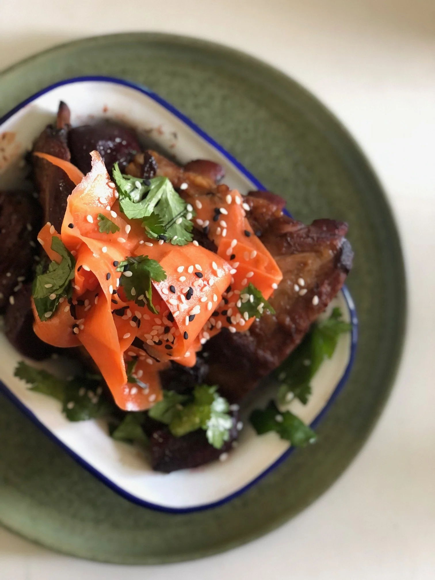 Quick Pickle Carrot Strips