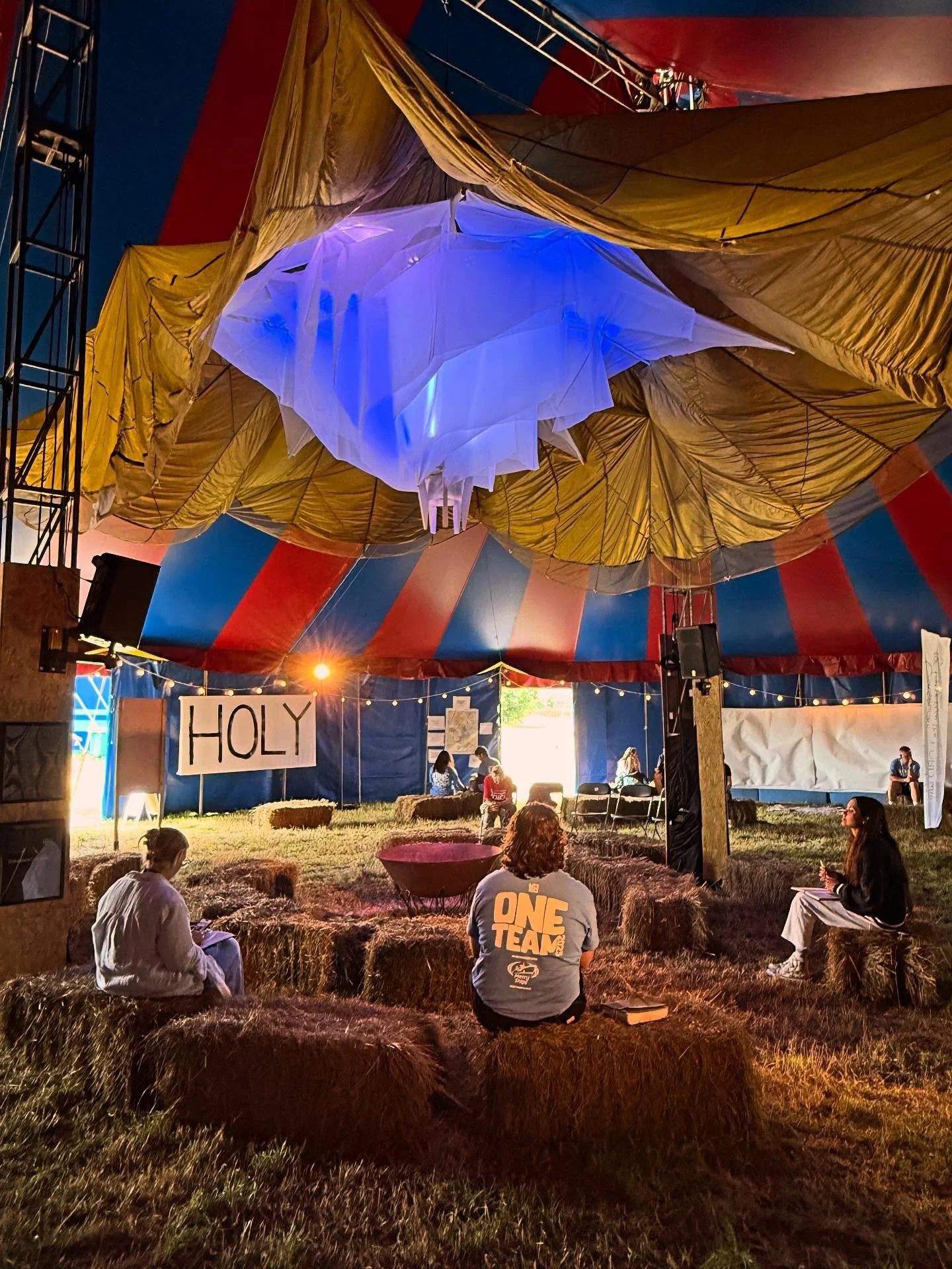 The Pillar is up in the Awaken tent at New Wine Festival 2025.

If you&rsquo;re here come and use the space to sit, dwell, listen, discover and encounter the living God.

Sense God&rsquo;s Holiness and Presence and accept the Invitation Jesus offers 