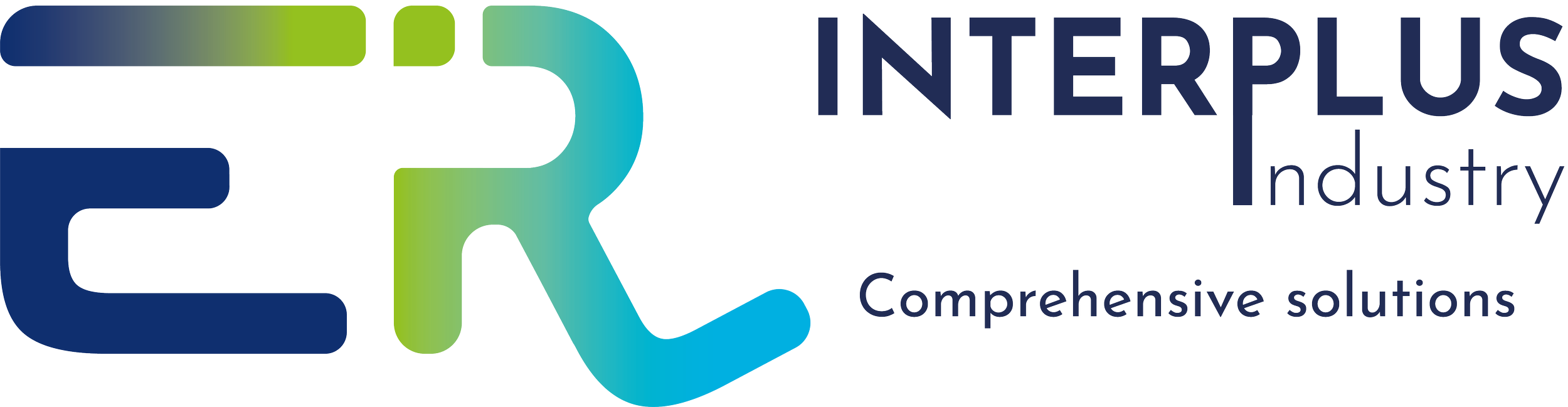 Logo d'INTERPLUS Industry avec le slogan "Solutions complètes".