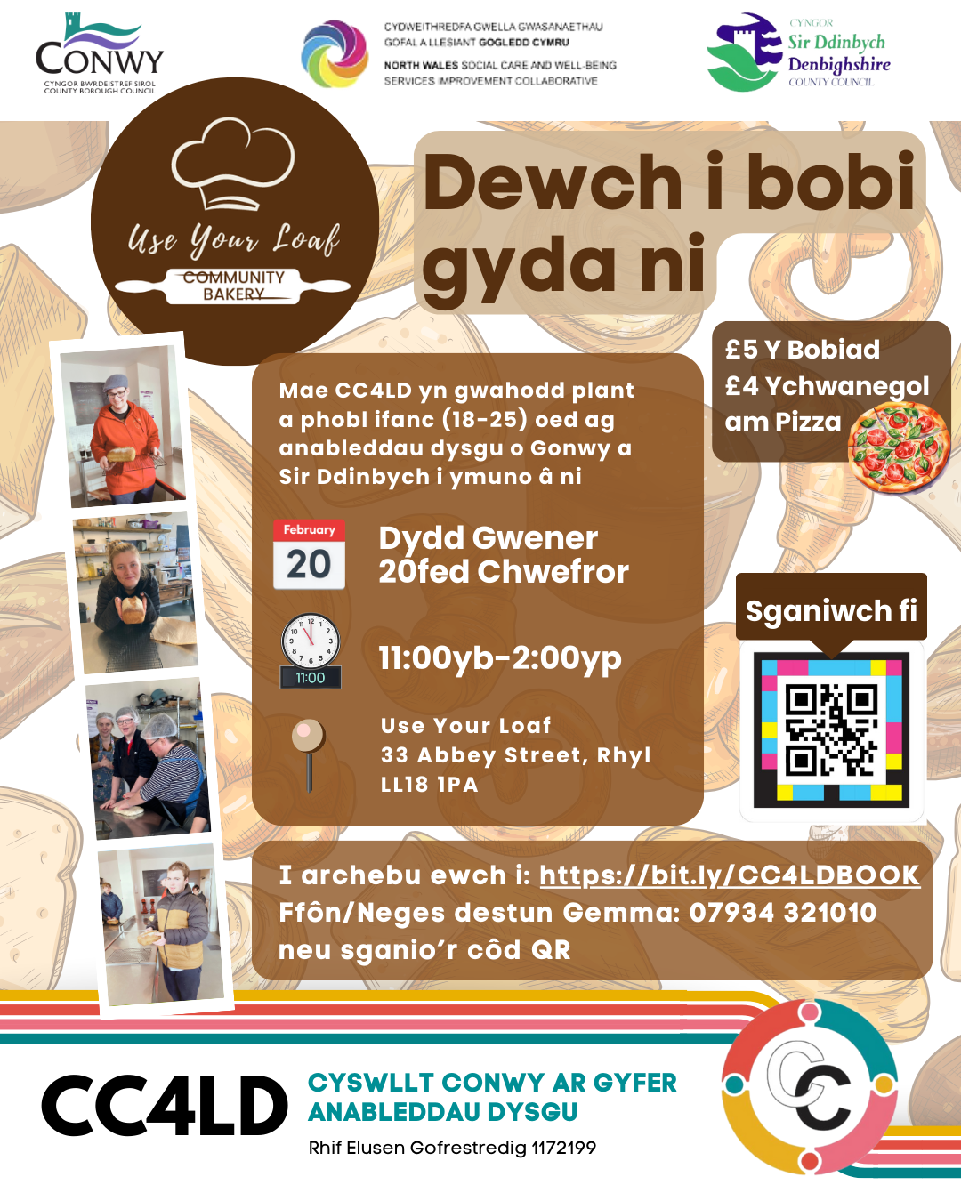 Sesiwn Pobi Use Your Loaf