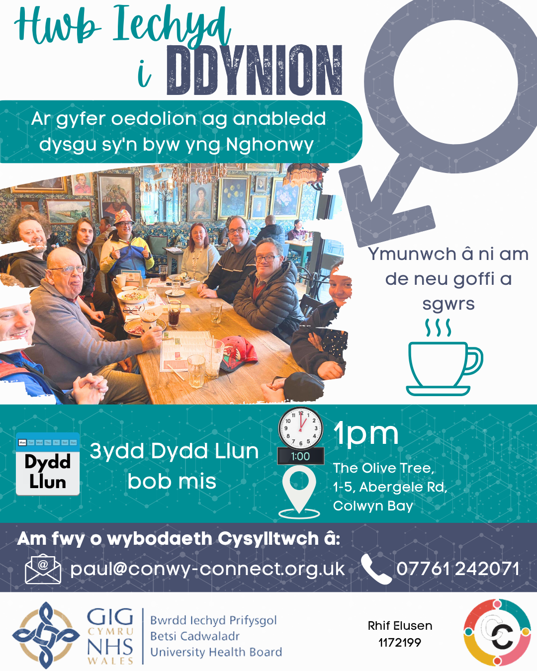 Hwb Iechyd i Ddynion