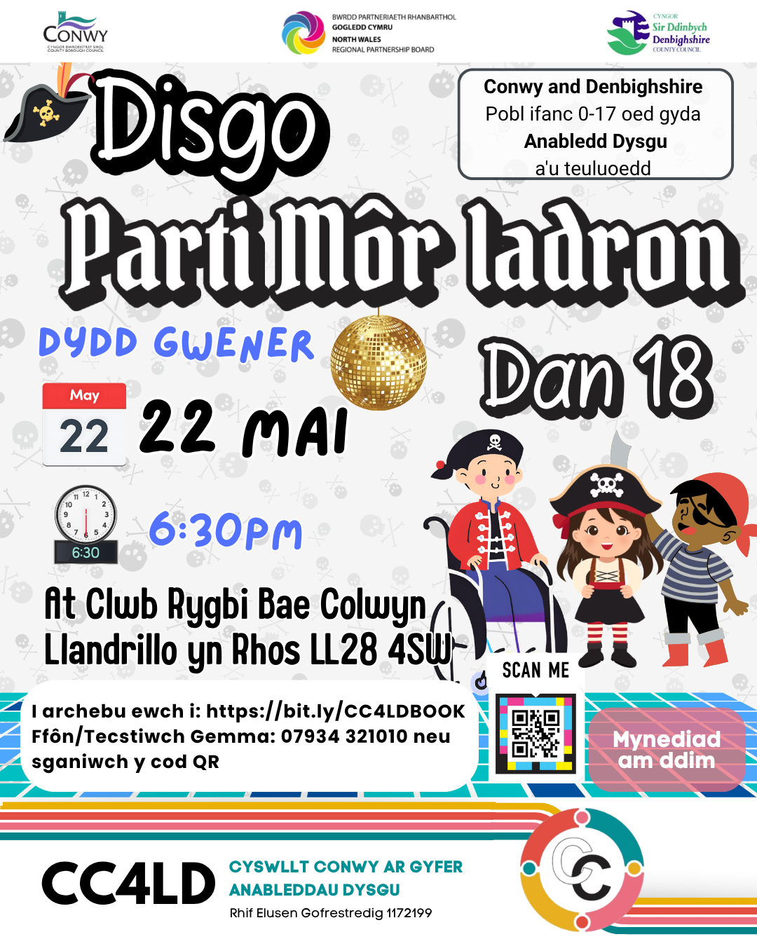 🏴‍☠️💃 Disgo Parti Môr-ladron i Dan 18 Oed 🕺🏴‍☠️