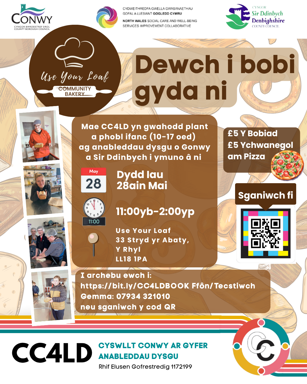 🍞👩‍🍳 Dewch i Bobi Gyda Ni – Use Your Loaf 👨‍🍳🍕