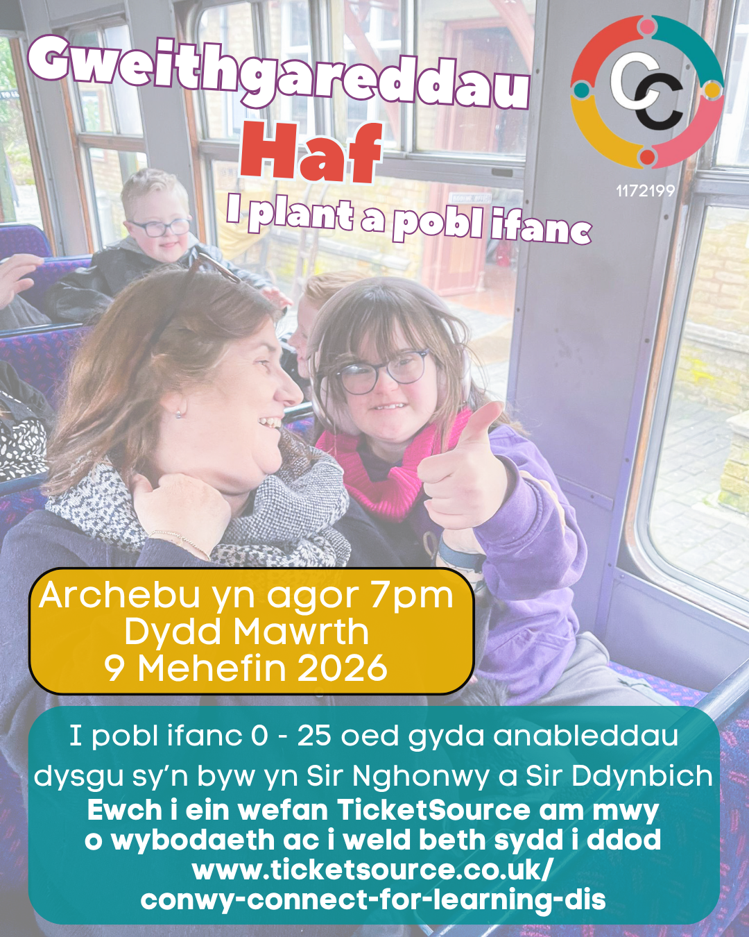GWEITHGAREDD HAF – Plant a Phobl Ifanc Sir Conwy a Sir Ddinbych