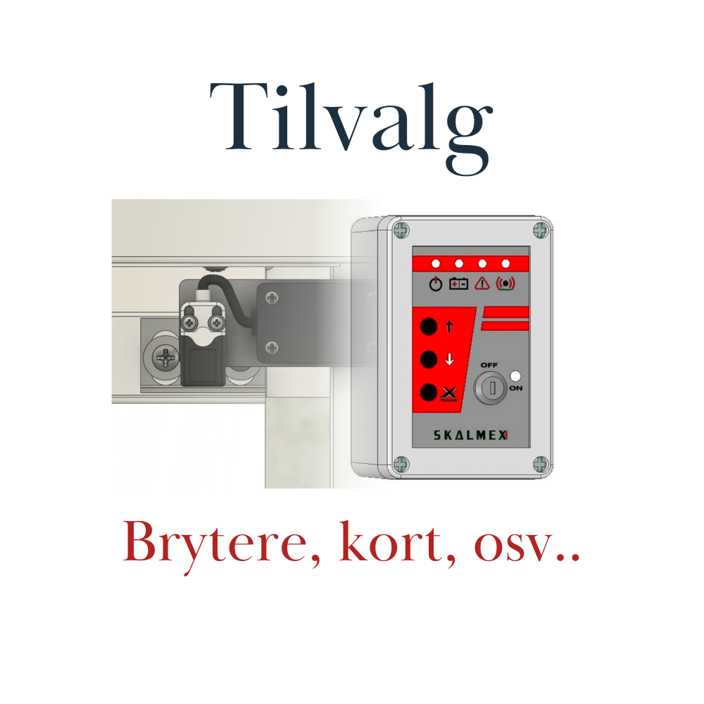 Brytere, kort, styring