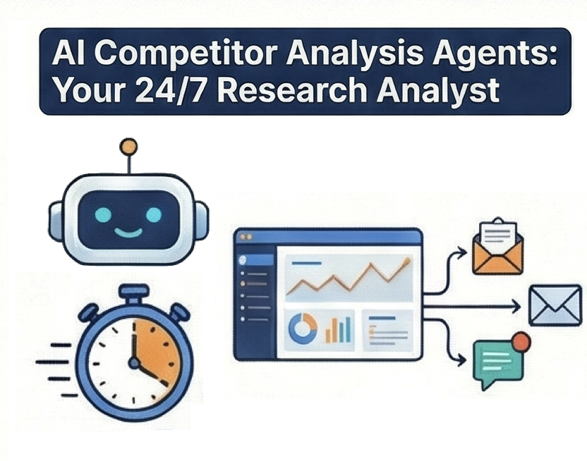 Competitor analysis with AI agents