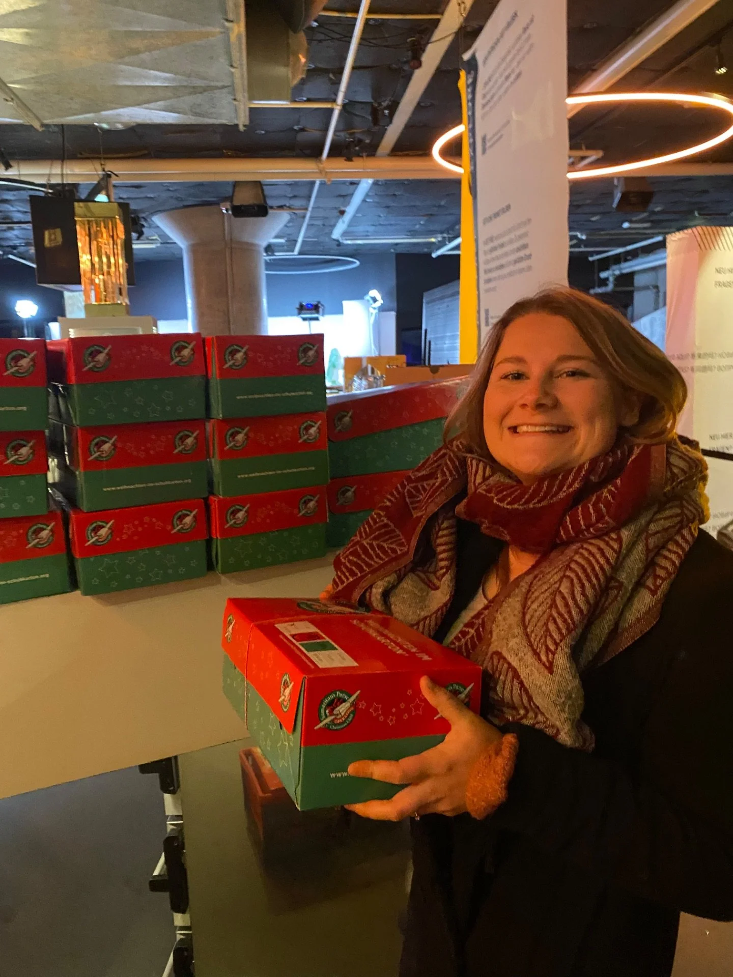 Weihnachten im Schuhkarton