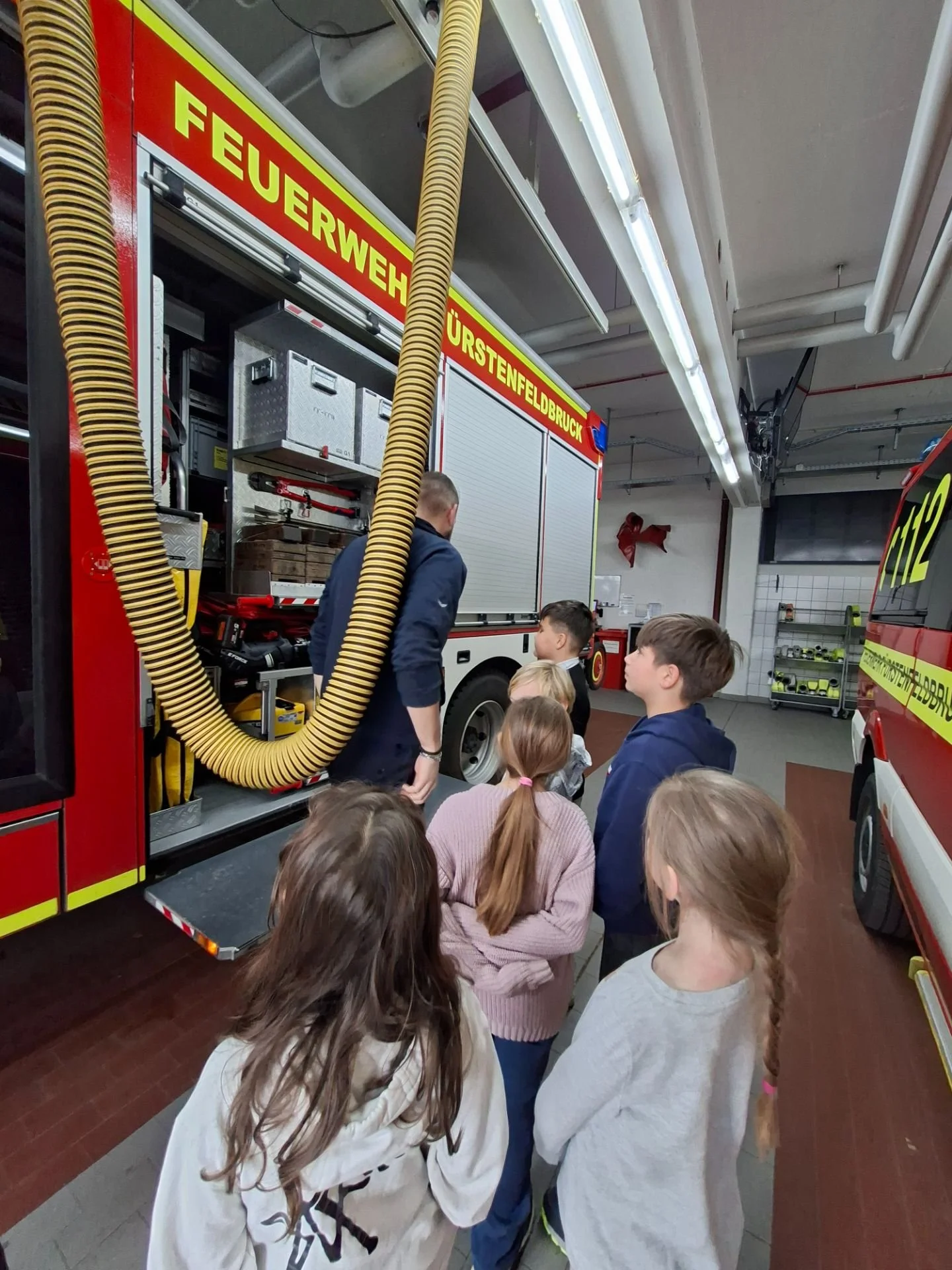 Besuch bei der Freiwilligen Feuerwehr