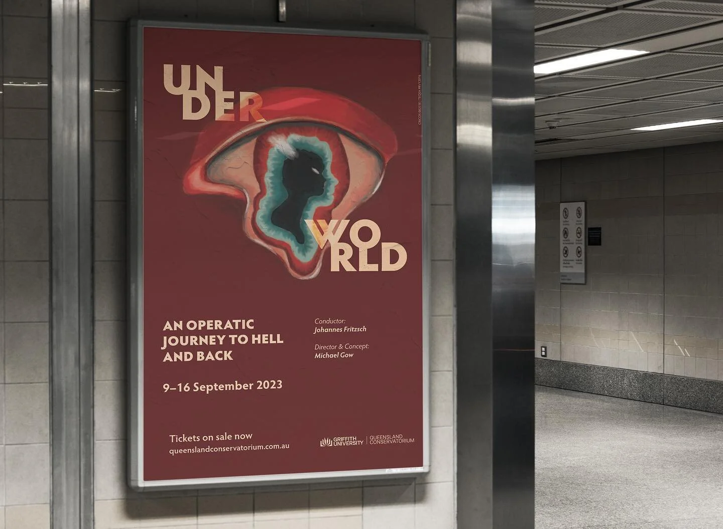 My favourite project of the year. I had the opportunity to make a concept for Griffith Conservatorium. My work wasn&rsquo;t chosen but I got a great portfolio piece out of the experience. 
#posterdesign #ticketdesign #flyerdesign #instgrampostdesign 