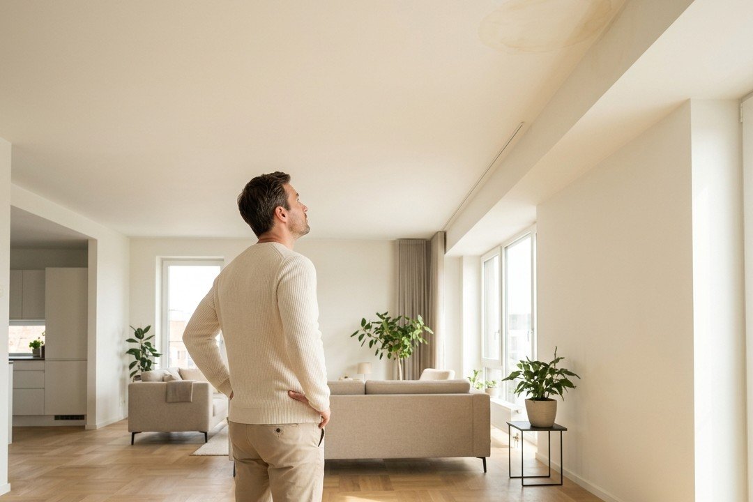 Infiltrazioni dal soffitto: chi paga?
