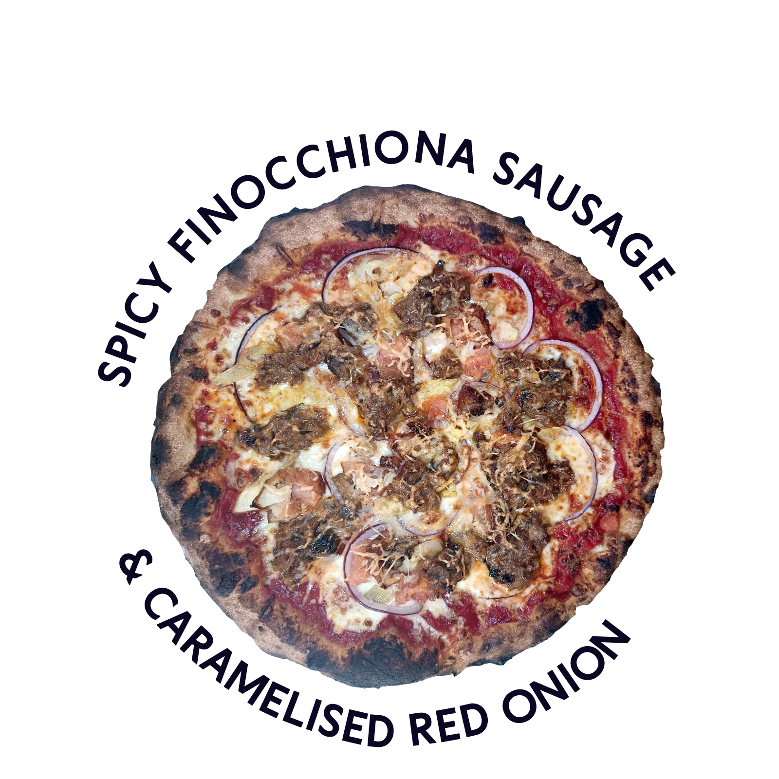 Spicy Waiting Room Fennel Sausage & Caramelised Red Onion