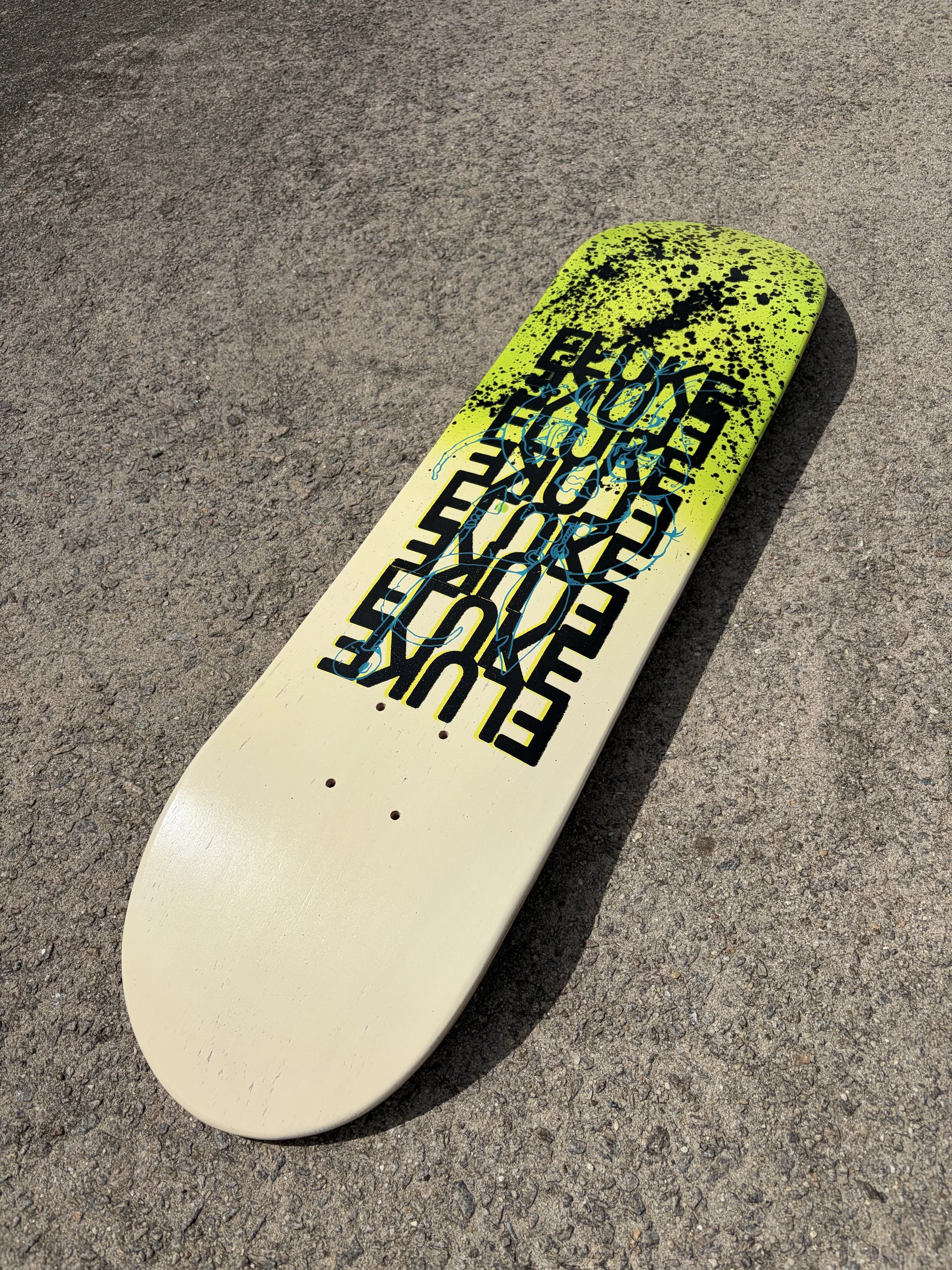 Fluke Skateboard Deck
