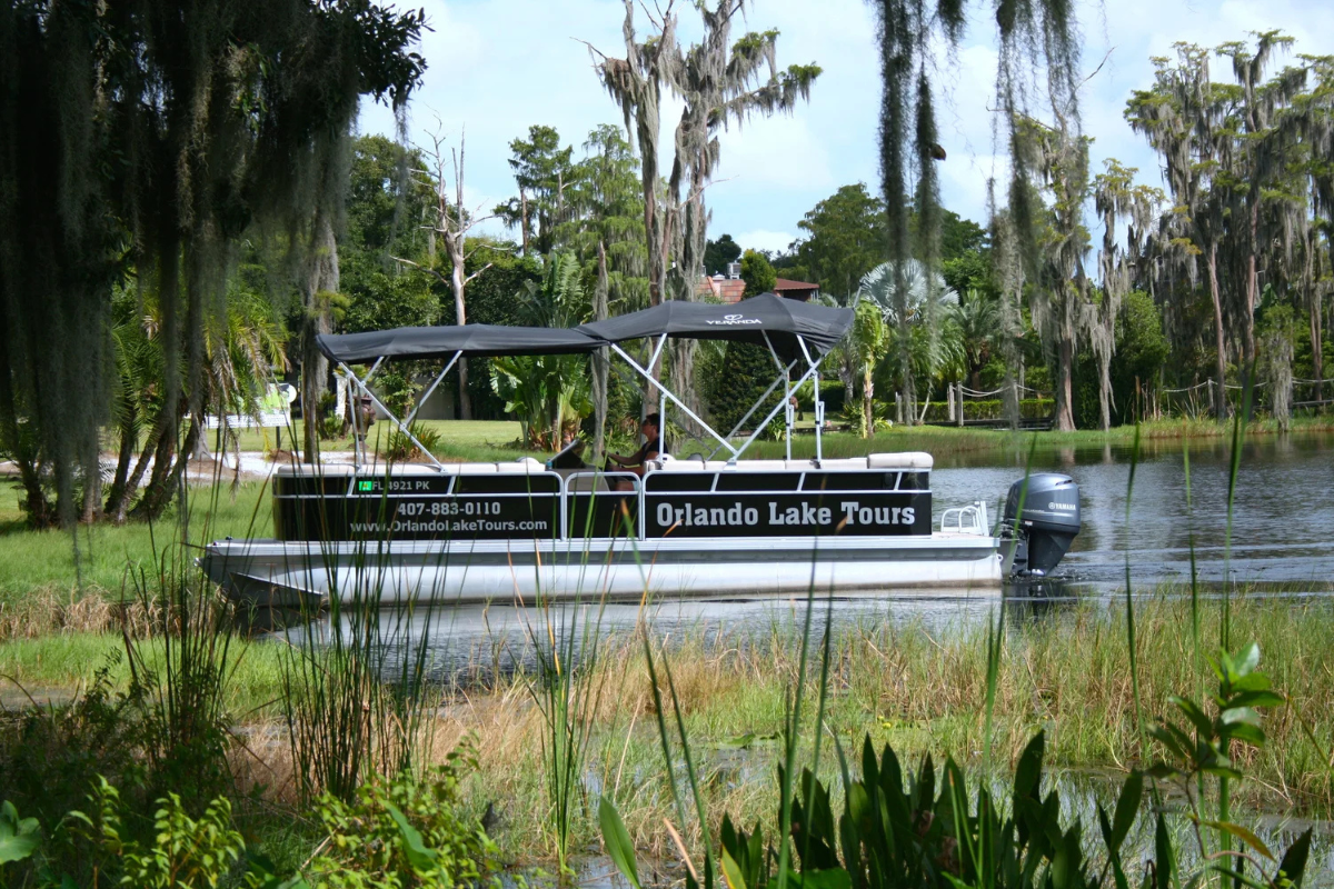 Chain of Lakes Boat Tour