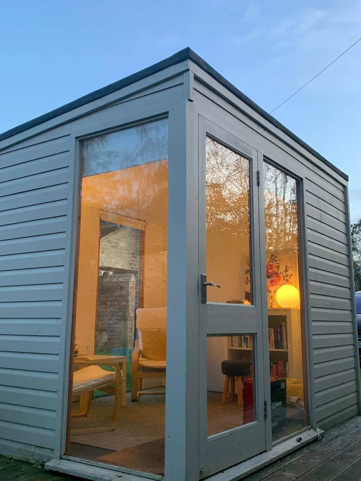 Warm counselling room with soft lighting, supporting clients from Peterborough and Stamford.