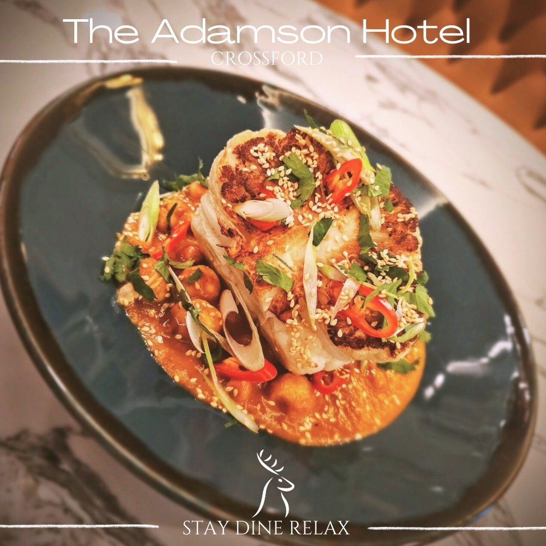 Attention all vegans and vegetarians! 🌱 

Say goodbye to boring meatless options and hello to a culinary adventure at The Adamson Hotel!

No mere afterthought on the bottom of the page,  we have a full menu of delicious options bursting with creativ