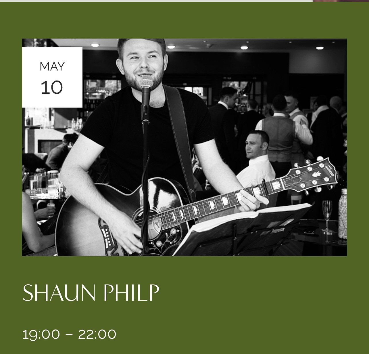 It&rsquo;s another live music Friday this week at The Adamson with brilliant local talent @shaunphilpmusic 

Head over to our website to reserve your table for dinner - bar tables allocated on a first come basis. 

The Adamson Hotel - getting the wee